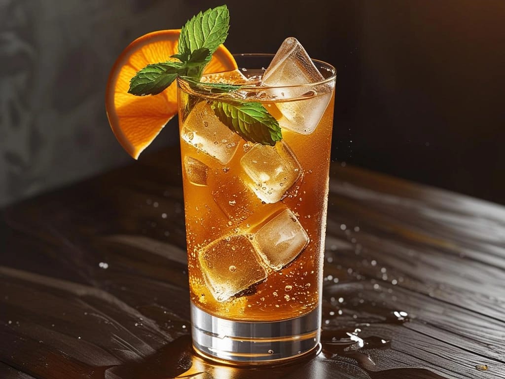 the perfect kombucha mocktail recipe