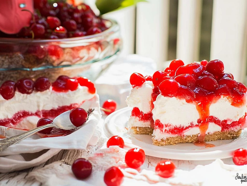 homemade No-Bake Cherry Delight Recipe