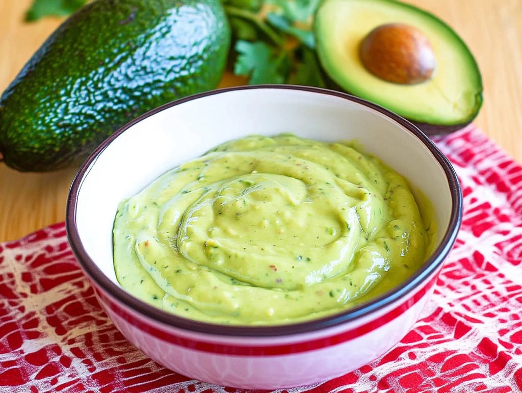 Spicy Avocado Crema Sauce