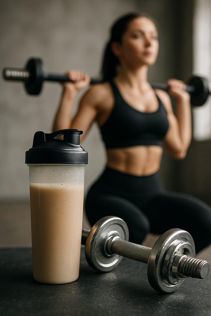 how to make coffee protein shaker
