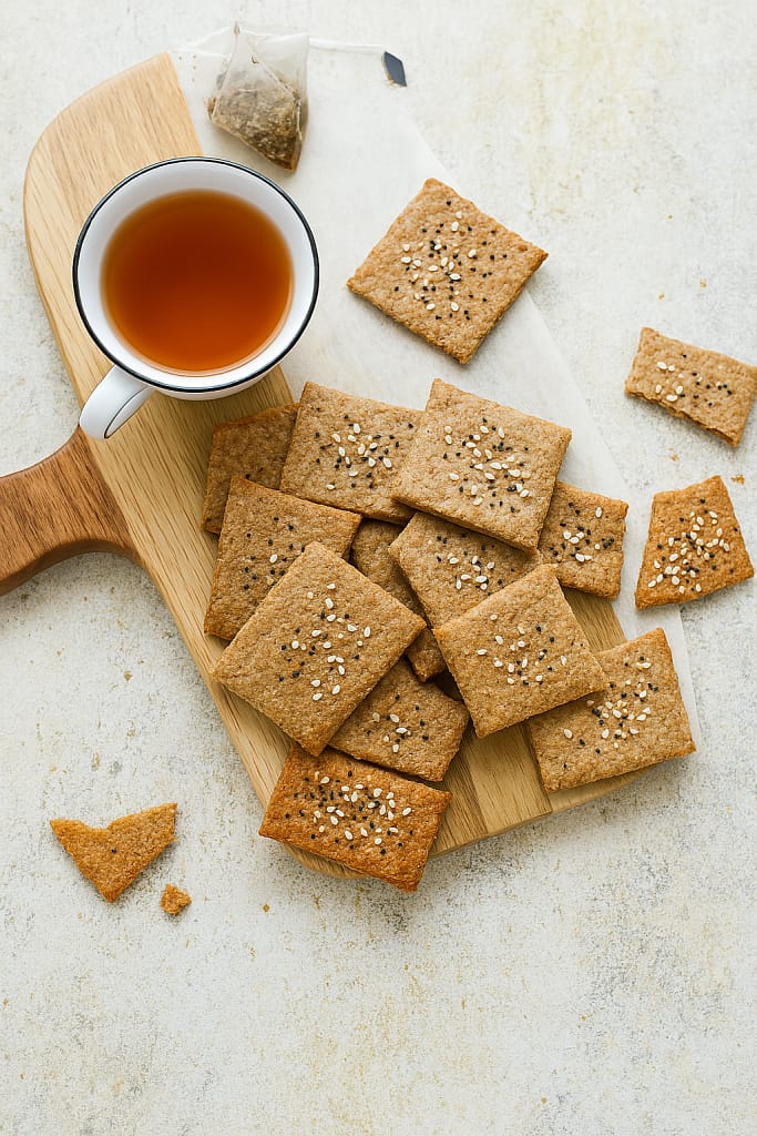 Crispy The Ultimate Sourdough Discard Crackers Recipe