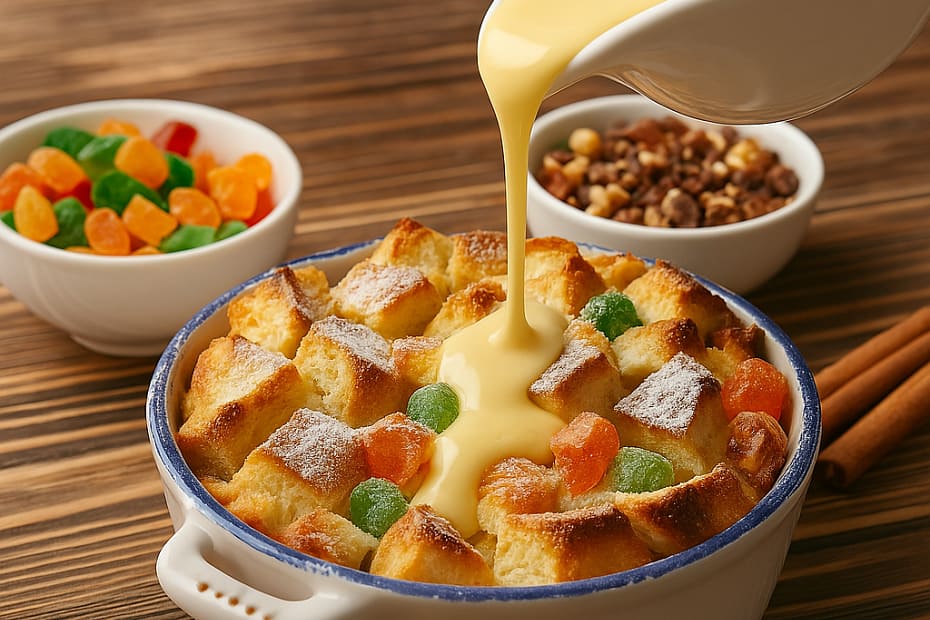 How to Make Sourdough Bread Pudding